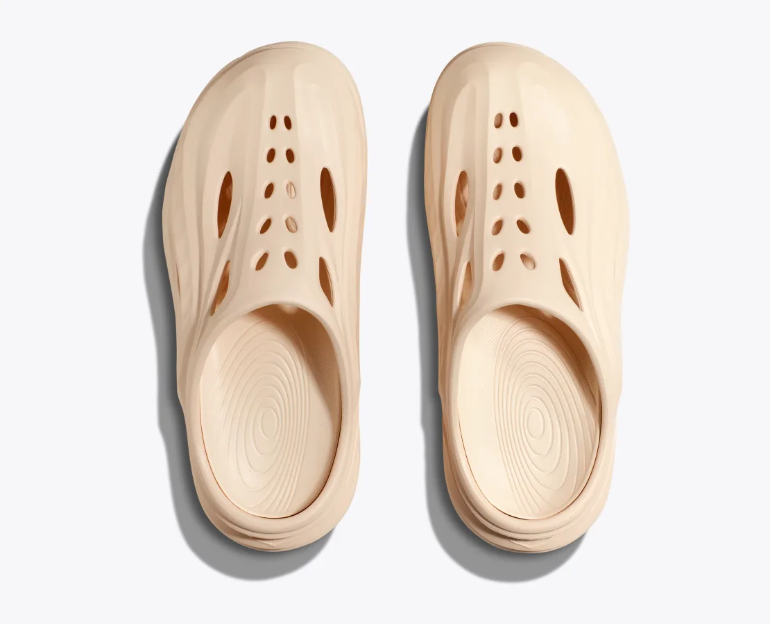 Hoka Unisex Ora Recovery Mule VLV-Vanilla/Vanilla