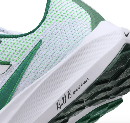Nike MEN'S PEGASUS 40 BOWERMAN 100- WHITE/MALACHITE-FIR
