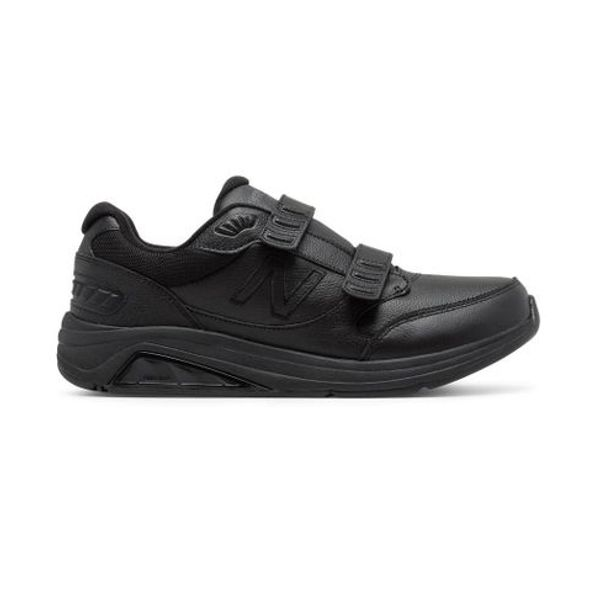 New Balance Men's Hook and Loop Leather 928v3 Black