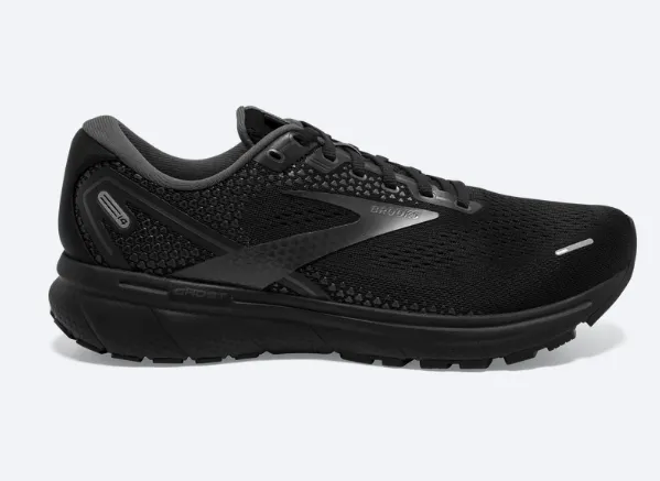 Brooks MEN'S GHOST 14 020-Black/Black/Ebony