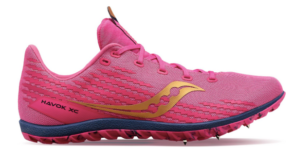 Saucony MEN'S HAVOK XC 3 41-Prospect Quartz Rose